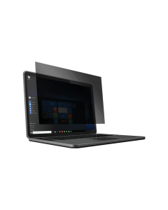 Filtr prywatyzujący Kensington, zaciemniający z 2 boków, zdejmowany, do laptopów 17", 16:10