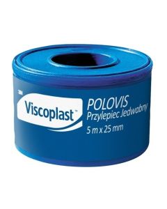 Hipoalergiczny przylepiec tkaninowy 5m x 25mm POLOVIS PLUS UU006387201