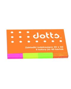 Zakładka indeksująca DOTTS 20x50 4x40kartek brilliant (NSP20/50/D)