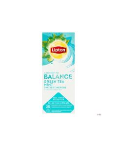 Herbata LIPTON BALANCE Green Tea Mint (25 kopert fol.)