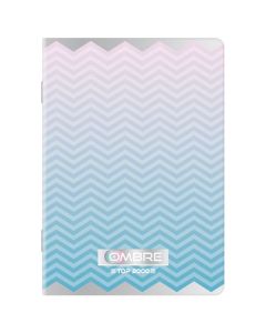 Zeszyt A5 60 kartek, linia z marginesem, Top 2000, OMBRE POWDER