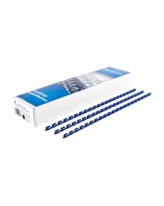 Grzbiet do bindowania DOTTS 10mm (100szt) niebieski