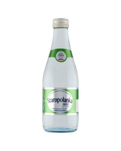 Woda STAROPOLANKA 330ml gazowana szkło zgrzewka 12szt.