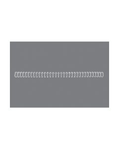 Grzbiety drutowe GBC WireBind A4, 12,5 mm, białe