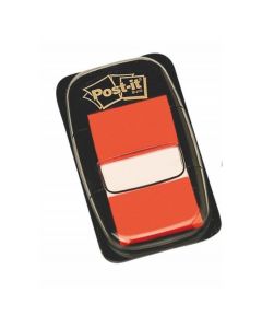 Zakładki indeksujące, karteczki do zaznaczania Post it 680-4 PP, 25x43mm, 50 kart, pomarańczowe