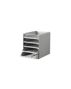 IDEALBOX  5 A4 pojemnik z 5 szufl. do montażu , szary 1712003050 DURABLE