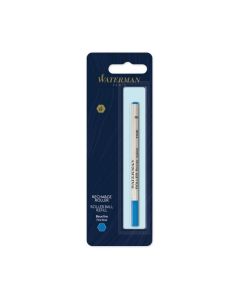 Wkłady do piór kulkowych Waterman, niebieski (F)