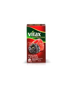 Herbata VITAX INSPIRATIONS MALINA&JEŻYNA 20t*2g zawieszka