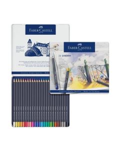 Kredki pastelowe suche 12 kolorów GOLDFABER, FABER CASTELL 128224