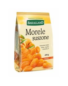 Morele suszone 400g BAKALLAND
