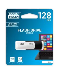 Pamięć USB GOODRAM 128GB UCO2 czarno-biały USB 2.0 UCO2-1280KWR11