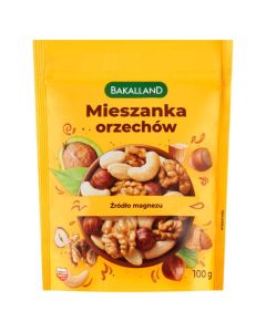 Mieszanka orzechów 100g BAKALLAND