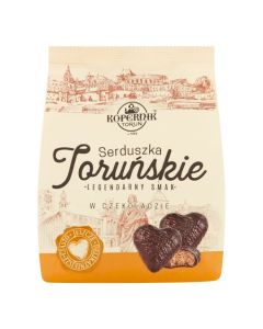 Pierniki SERDUSZKA TORUŃSKIE w czekoladzie 144g
