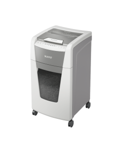 Niszczarka dokumentów, niszczarka Leitz IQ AutoFeed 300, P5, 300 kartek papieru, 60 l kosz