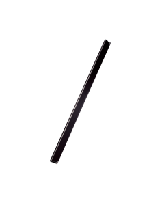 Listwa zaciskowa, grzbiety wsuwane Leitz, 6 mm do 60 kart (50 szt) czarny