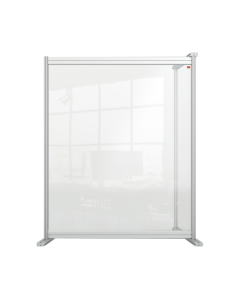 Przedłużająca przegroda na biurko Premium Plus wykonana z Plexi  800x1000mm