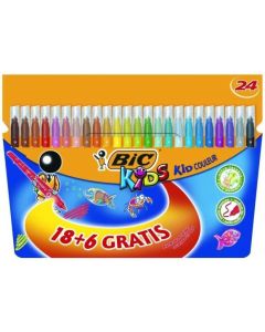 Flamastry BIC Kids Kid Couleur 24 szt 8418005