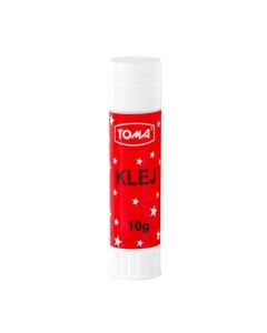 Klej biurowy w sztyfcie 10g, biały TO-460 Toma
