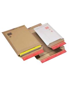 Koperty kartonowe B3 340x500x50mm, HK tekturowe koperty brązowe, 100 sztuk