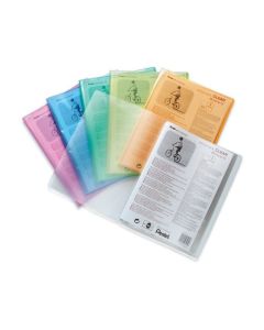 Album ofertowy Pentel CLEAR A4, teczka z koszulkami 30 kieszeni, zielony