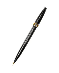 Precyzyjny pędzelek do kaligrafii i liternictwa Brush SignPen Artist brązowy SESF30-E PENTEL
