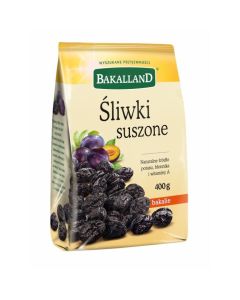 Śliwka suszona 400g BAKALLAND