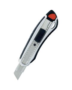 Nóż do papieru, GR-8100 nożyk do cięcia ALUMINIOWY 18 mm GRAND mix