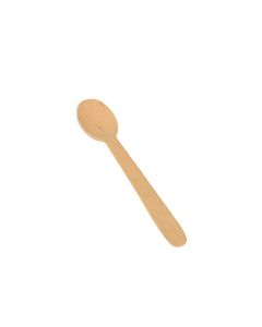Łyżeczka jednorazowa drewniana 11 cm deserowa (100) 10085 /7815