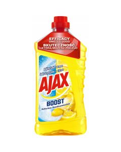 AJAX Płyn do podłóg, uniwersalny płyn do mycia powierzchni Boost Baking Soda & Cytryna 1L