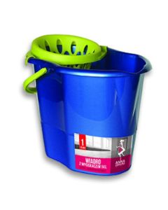 Wiadro z wyciskaczem 14L premium niebieskie PB-2350 STELLA