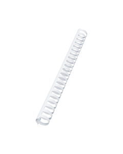 Grzbiety plastikowe GBC Combs, A4, 25 mm, białe