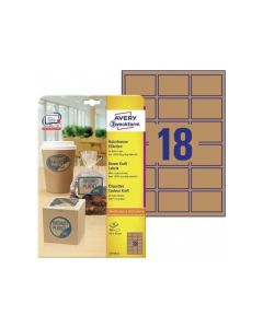 Ekologiczne etykiety na produkty 62 x 42 mm 25 ark. Avery Zweckform L7110-25