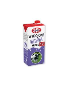 Mleko bez laktozy WYDOJONE, mleko UHT 3,2% 1l w kartonie