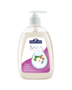 Mydło w płynie sara 500ml delikatna bawełna General Fresh