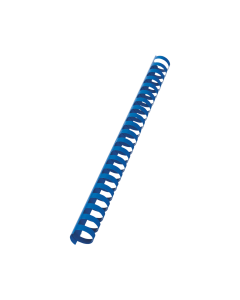 Grzbiety plastikowe GBC Combs, A4, 21 mm, niebieskie
