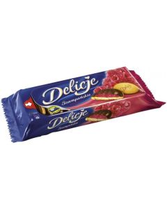 Ciastka DELICJE Szampańskie wiśnia 147g