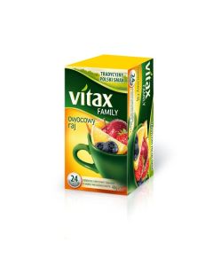 VITAX FAMILY, herbata owocowa Owocowy Raj 24 torebki