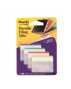 Zakładki indeksujące POST-IT 50.8x38mm proste 4x6szt 686-F1, 3M-70071425006