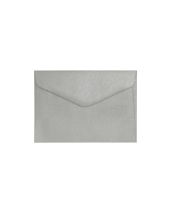 Koperty C6 ozdobne, kolorowe koperty Pearl srebrny 150g, 10 szt