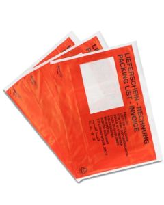 Koperty Kurierskie C5, transparentne czerwony nadruk, karton = 500 szt. PRZYLGI ikk240165bred EMERSON