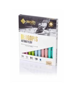 Długopis automatyczny Zenith 7 Pastel mix kolorów, 4071010
