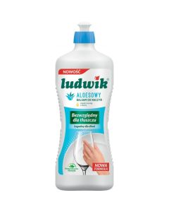 LUDWIK Płyn do mycia naczyń 900g balsam z aloesem 028171
