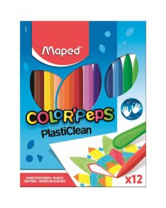Kredki plastikowe Colorpeps 12 kolorów 862011 MAPED
