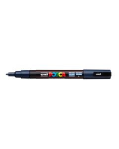 Marker z tuszem pigmentowym PC-3M granatowy POSCA UNPC3M/DGR