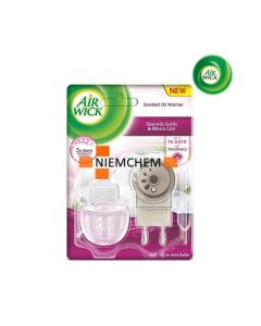 AIR WICK odświeżacz Elektryczny Księżycowa Lilia Otulona Satyną komplet 19 ml