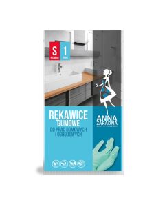 Rękawice gumowe S ANNA ZARADNA R-0745