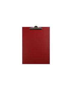 Deska z klipsem, Clipboard Biurfol, podkładka z klipem A4, bordowy