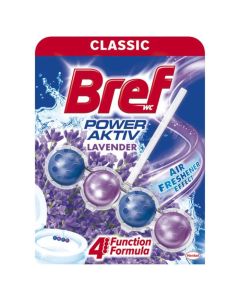 BREF Zawieszka WC POWER ACTIV 50g Lawenda kulki *956048