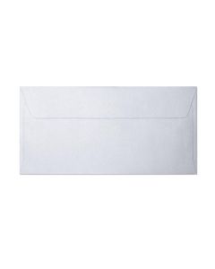 Koperty DL ozdobne, kolorowe koperty Millenium diamentowa biel P., 120g, 10szt.
