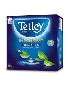Herbata TETLEY INTENSIVE czarna 100 saszetek z zawieszką